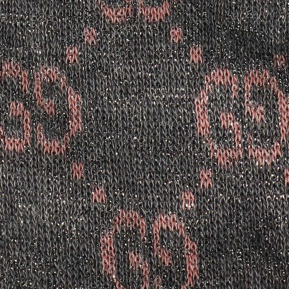 Gucci GG Socks in Silver with Pink Lamé GG NEW WITH TAGS - Picture 4 of 6